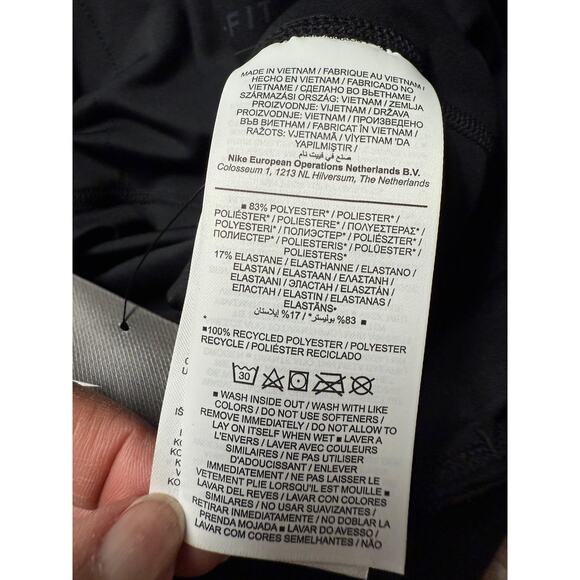 Nike Dri-Fit Legging Black Women's Size XS CJ3468-010 - Picture 15 of 16